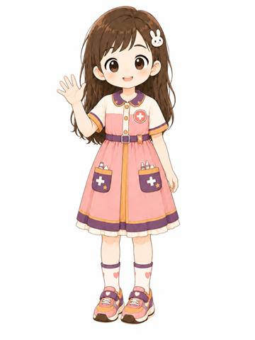 心心完成角色插畫